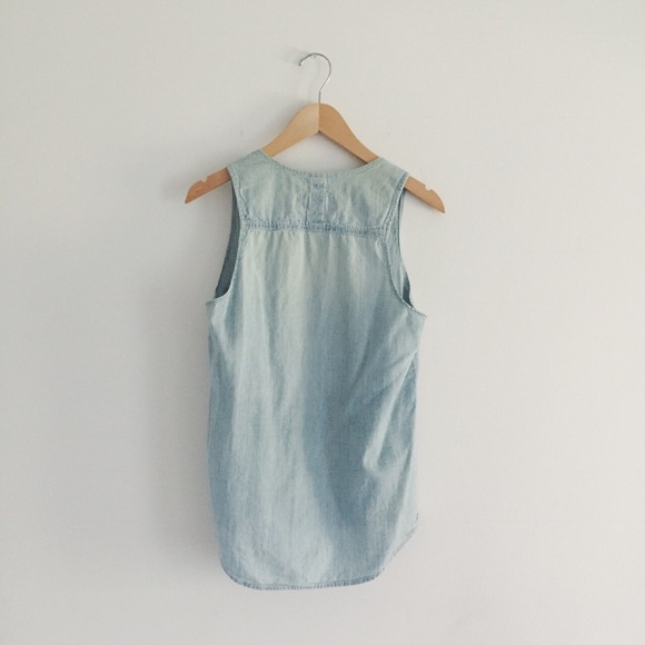 Rag & Bone Jean Chambray Tank - Picture 4 of 7